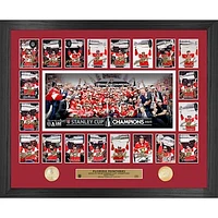 Highland Mint Florida Panthers 2025 Stanley Cup Champions 18" x 22" Memorable Moments Bronze Coin Photo Mint