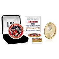 Highland Mint Sam Bennett Florida Panthers 2025 Conn Smythe Winner Bronze Coin