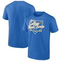 Men's Blue UCLA Bruins 2025 NCAA Baseball College World Series Bullpen Ace T-Shirt
