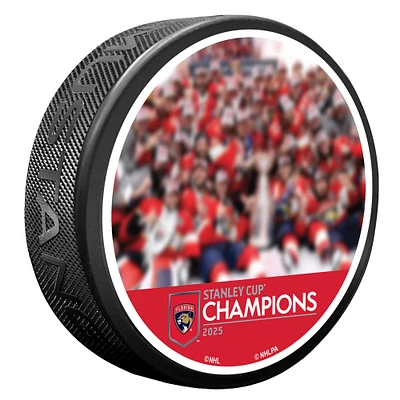 Florida Panthers 2025 Stanley Cup Champions Team Puck