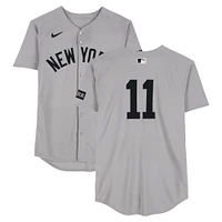 Anthony Volpe New York Yankees Game-Used #11 Gray Nike Jersey vs. Seattle Mariners on May 14, 2025