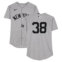 Devin Williams New York Yankees Player-Worn #38 Gray Nike Jersey vs. Seattle Mariners on May 14, 2025