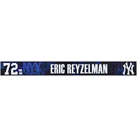 Eric Reyzelman New York Yankees Player-Issued #72 Navy Nameplate from 2025 MLB Spring Training