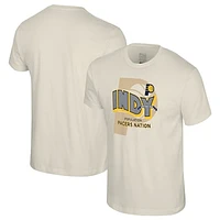 Unisex Stadium Essentials Natural Indiana Pacers Greetings From T-Shirt