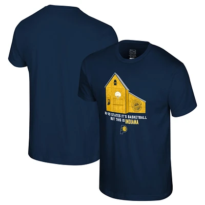 Unisex Stadium Essentials Navy Indiana Pacers 49 States T-Shirt
