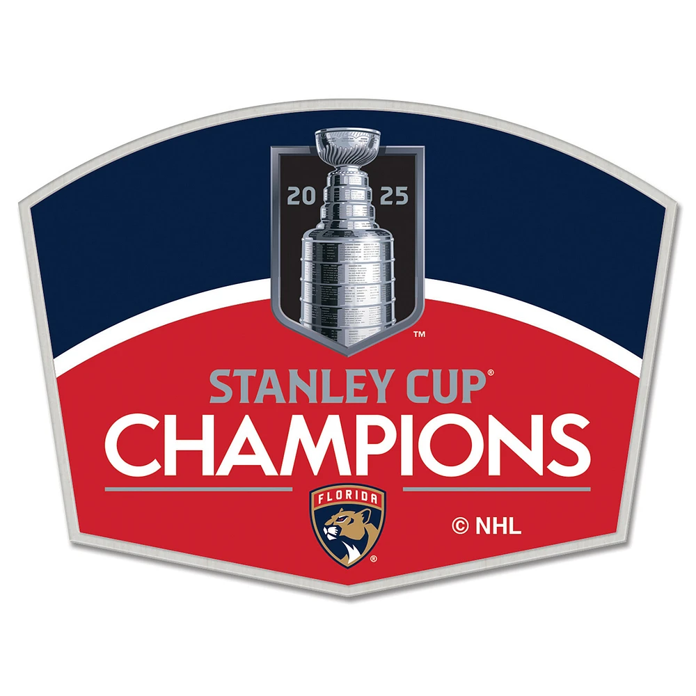 WinCraft Florida Panthers 2025 Stanley Cup Champions Collector's Pin