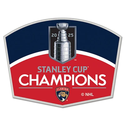 WinCraft Florida Panthers 2025 Stanley Cup Champions Collector's Pin