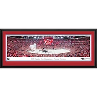 Florida Panthers 2025 Stanley Cup Champions Deluxe Framed Panorama Photograph