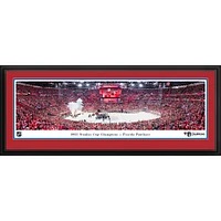 Florida Panthers 2025 Stanley Cup Champions Deluxe Framed Panorama Photograph