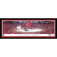 Florida Panthers 2025 Stanley Cup Champions Select Framed Panorama Photograph