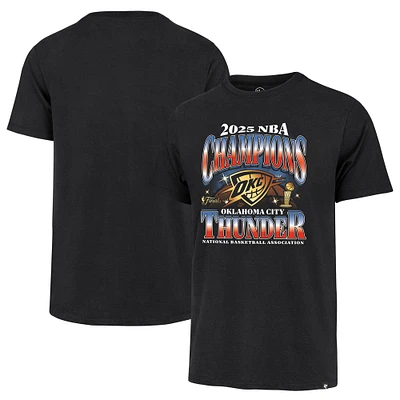 Men's '47  Black Oklahoma City Thunder 2025 NBA Finals Champions Baller Franklin T-Shirt