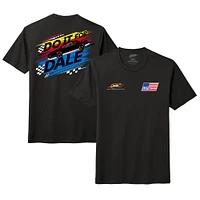 Men's JR Motorsports Official Team Apparel Black Cleetus McFarland Do It For Dale Lifestyle Tri-Blend T-Shirt