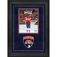 Sam Bennett Florida Panthers Autographed 2025 Stanley Cup Champions Deluxe Framed 8" x 10" Raising Cup Photograph