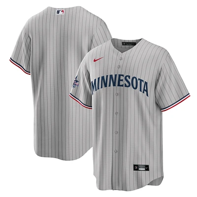 Men's Nike Gray Minnesota Twins 2025 MLB All-Star Game Away Replica Jersey