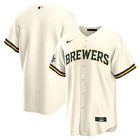 Men's Nike Cream Milwaukee Brewers 2025 MLB All-Star Game Home Replica Jersey