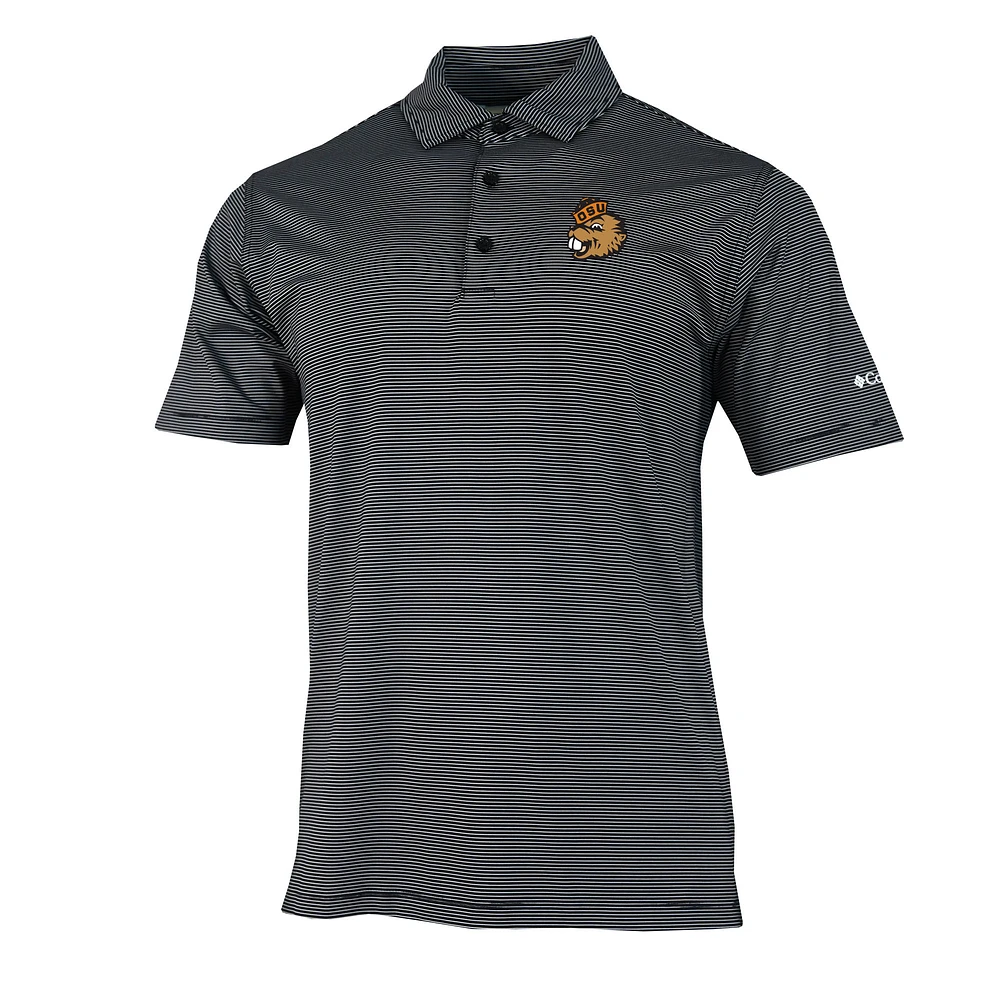 Men's Columbia Oregon State Beavers Vault Logo Double Hit Polo