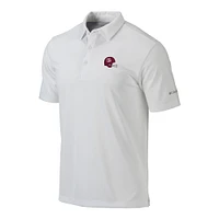 Men's Columbia White Texas A&M Aggies Vault Omni-Wick Drive Polo
