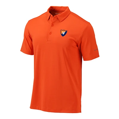Men's Columbia Illinois Fighting Illini Vault Omni-Wick Drive Polo