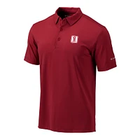 Men's Columbia Crimson Oklahoma Sooners Vault Omni-Wick Drive Polo