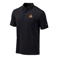 Men's Columbia Black Oregon State Beavers Vault Omni-Wick Drive Polo
