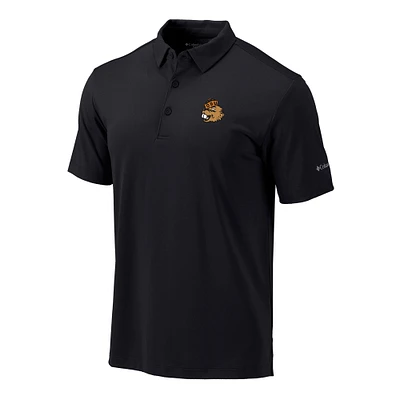 Men's Columbia Black Oregon State Beavers Vault Omni-Wick Drive Polo