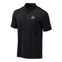 Men's Columbia Black Oregon State Beavers Vault Omni-Wick Drive Polo