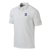 Men's Columbia White Penn State Nittany Lions Vault Omni-Wick Drive Polo
