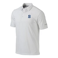 Men's Columbia White Penn State Nittany Lions Vault Omni-Wick Drive Polo