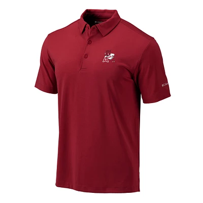 Men's Columbia Cardinal Arkansas Razorbacks Vault Omni-Wick Drive Polo