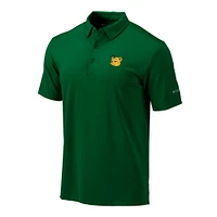 Men's Columbia Green Baylor Bears Vault Omni-Wick Drive Polo