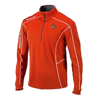 Men's Columbia Orange Oregon State Beavers Vault Omni-Wick Shotgun Quarter-Zip Pullover