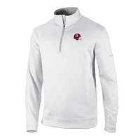 Men's Columbia White Texas A&M Aggies Vault Logo Wickhams Hills Quarter-Zip Pullover