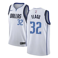 Cooper Flagg Dallas Mavericks Autographed Nike White Association Swingman Jersey