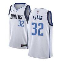 Cooper Flagg Dallas Mavericks Autographed Nike White Association Swingman Jersey