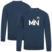 Men's Levelwear Navy Minnesota Twins City Connect Zane Core Logo Sweatshirt