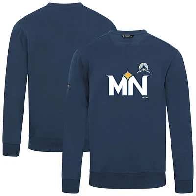 Men's Levelwear Navy Minnesota Twins City Connect Zane Core Logo Sweatshirt