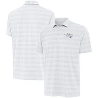 Men's Antigua  White Oklahoma City Thunder 2025 NBA Finals Champions Tunnel Polo