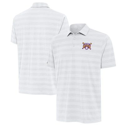Men's Antigua LSU Tigers 2025 NCAA Baseball College World Series National Champions Tunnel Polo