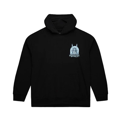 Men's Mitchell & Ness Black Fanatics Fest 2025 Field Goal Liberty Fleece Pullover Hoodie