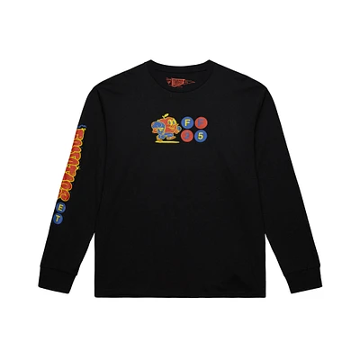 Men's Mitchell & Ness Black Fanatics Fest 2025 NY Nights Long Sleeve T-Shirt