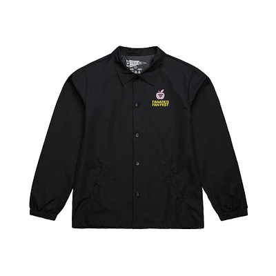 Men's Mitchell & Ness Black Fanatics Fest 2025 Big Apple Coaches Jacket