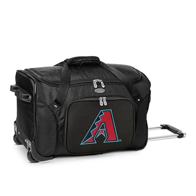 MOJO Black Arizona Diamondbacks 22" 2-Wheeled Duffel Bag