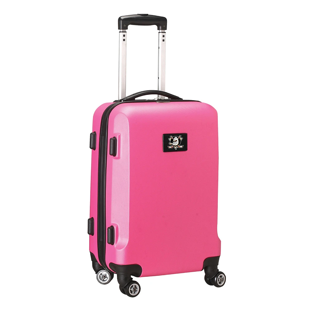 Pink Anaheim Ducks 20" 8-Wheel Hardcase Spinner Carry-On