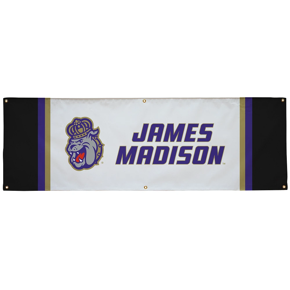 James Madison Dukes 6' Team Logo Table Throw