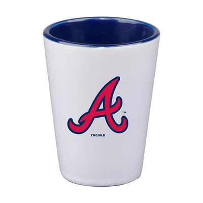 Atlanta Braves 2oz. Inner Color Ceramic Cup