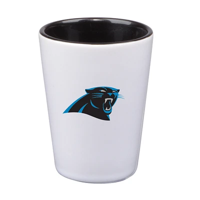 Carolina Panthers 2oz. Inner Color Ceramic Cup