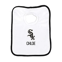 Newborn & Infant White Chicago White Sox Personalized Bib