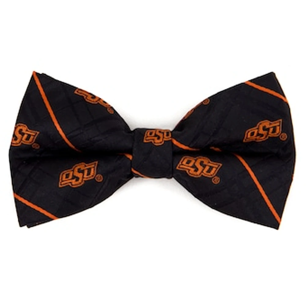 Men's Black Oklahoma State Cowboys Oxford Bow Tie