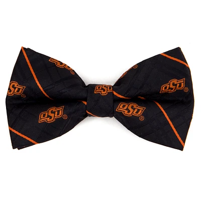 Men's Black Oklahoma State Cowboys Oxford Bow Tie