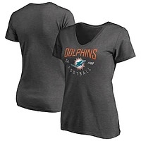 Women's Ash Miami Dolphins Live For It Slim Fit T-Shirt
